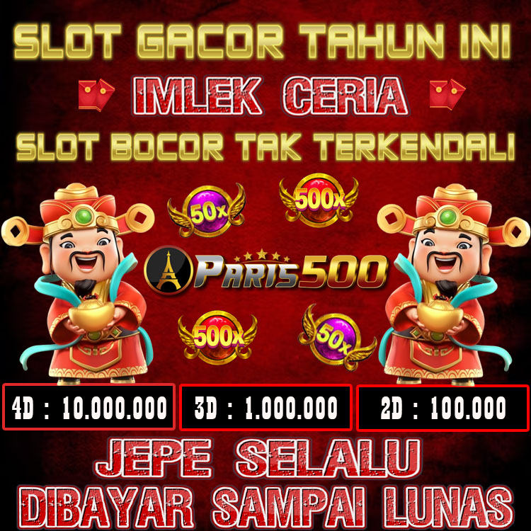 PARIS500 >  Masuk Situs Server Resmi Taruhan Slot & Bola Terbaru